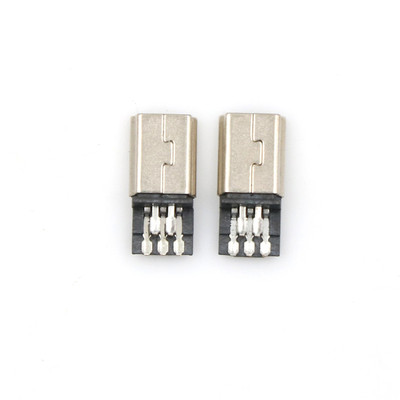 20Pcs 5 pin Male A Type USB PCB Connector Plug 180 degree SM