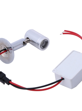 360 degree  Strong Spotlight 1W Spotlight LED Backlit Showca