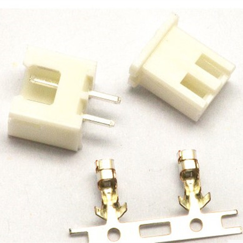 100Sets Mix Kit XH 2.54 2P 3P 4P 5P 6P Connector Leads Heade