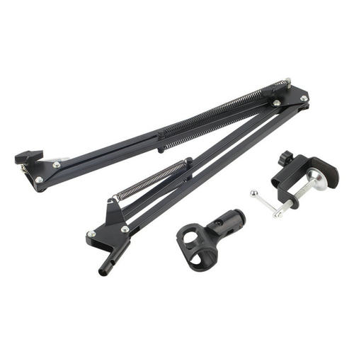 Mic Microphone Suspension Boom Scissor Arm Stand Holder for