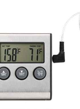 Food Cooking Oven Smoker BBQ Grill Meat Water Probe Thermome