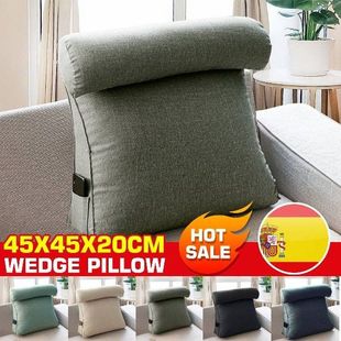 Big Single Triangle Backrest Cushion Lounger Reading Pillow