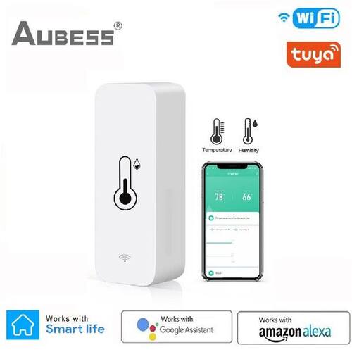 Tuya Smart WIFI Temperature And Humidity APP Remote Monitor