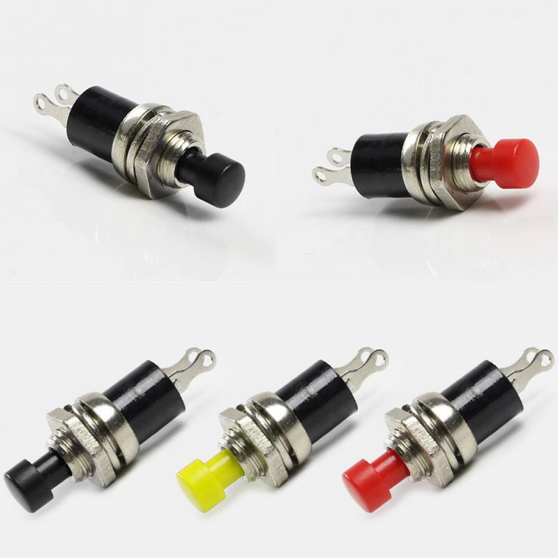 10pcs  Mini Push Button Momentary N/O Switch PBS-110