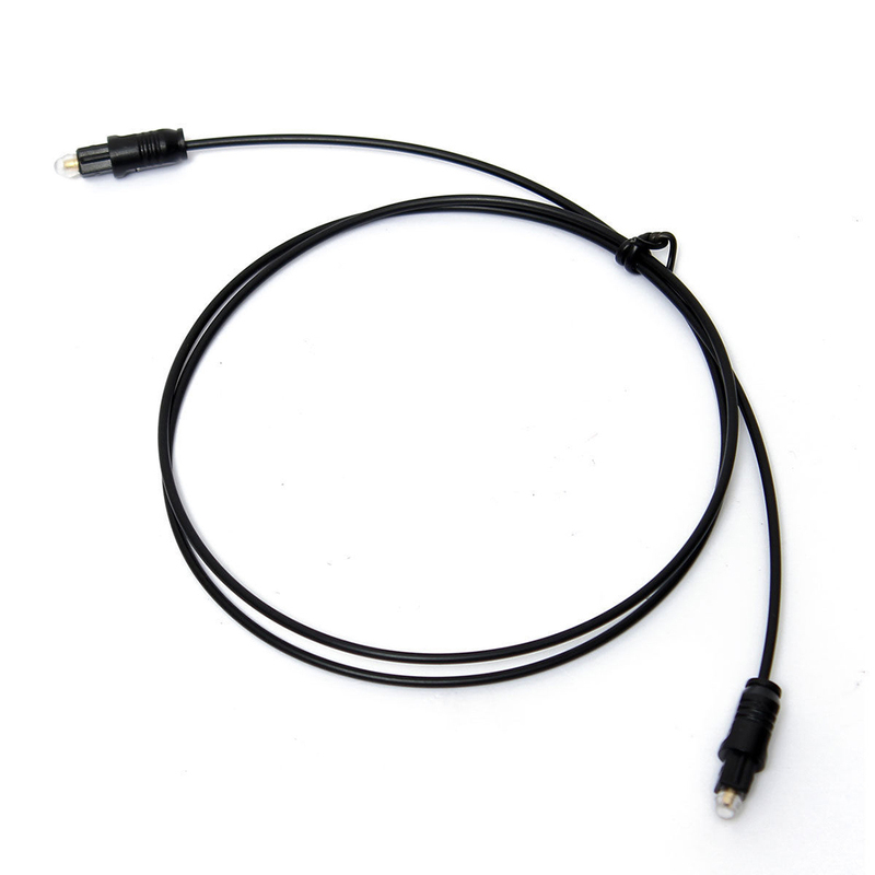 3.3Ft /1M Male Fiber Optic Optic SPDIF DVD CD Toslink Cable