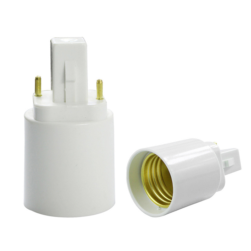 1PC G24 To E27 Lamp Bulb Socket Base Holder Converter 110v