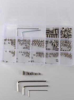 240PCS Box-packed Hex Socket Flat Head Hexagon Screws Combin