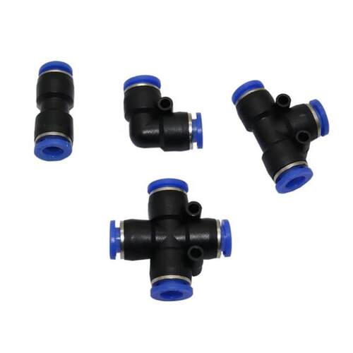 8 mm Hose connector Plastic Joint for Low Pressure Mist Cool