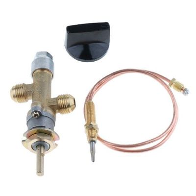 Gas Main Control Valve With Thermocouple & Knob, Suitabl