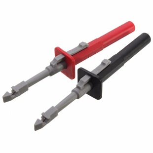 2pcs Nickel Plated Test Clip Insulation Piercing Probes Safe