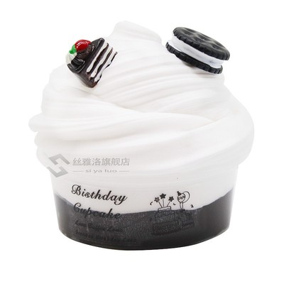 60ml Fluffy Supplies Slime Polymer Clay Charms Cloud Slime C