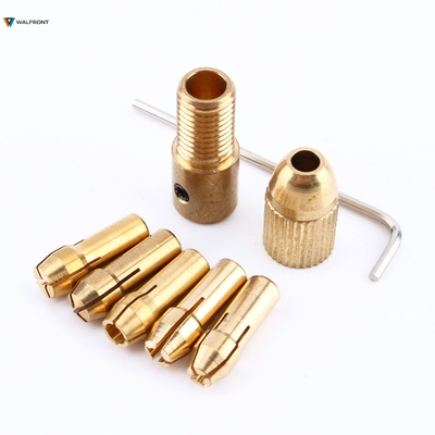 5Pcs Mini Chucks 0.5-3.0mm Fit For Micro Twist Dremel Collet