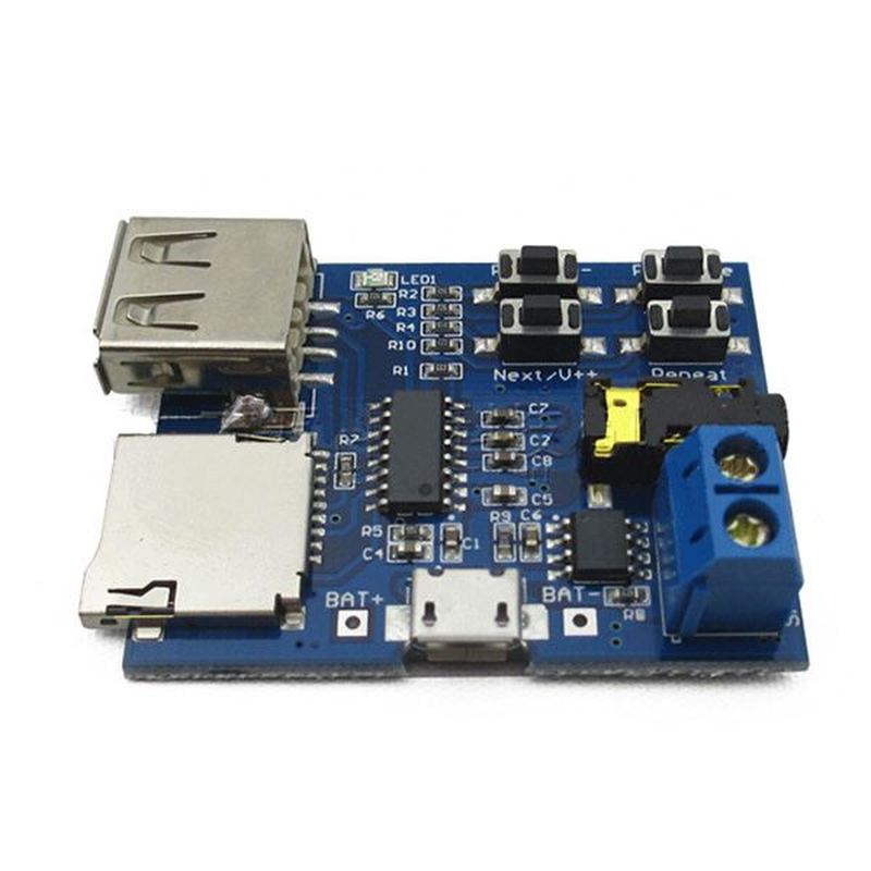 Mp3 lossless decoder board comes with amplifier mp3 decoder