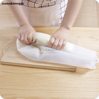 seful Silicone Dough Kneading Bag Flour Mixer Pouch Soft Mas