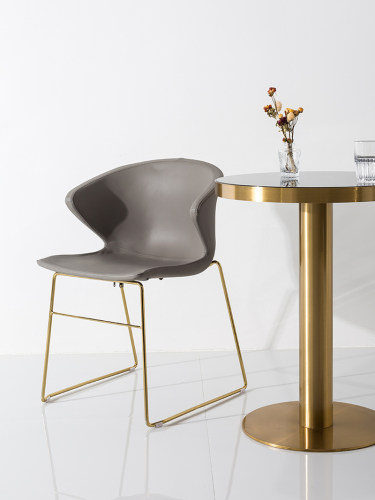 Nordic dining chair home furniture creative backrest