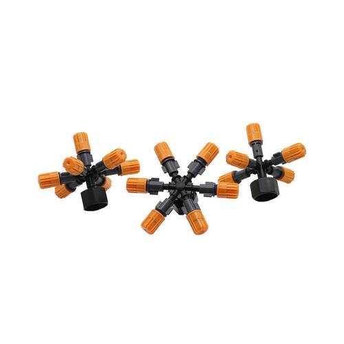 20 Sets Atomizing Nozzles Multi-way Misting Sprayers With