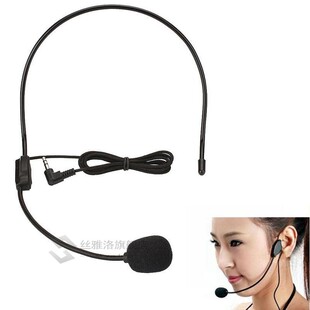 3.5mm Wired Headworn Microphone Metal Microfono mikrafone  V