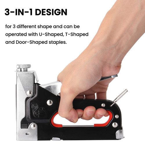 3 In 1 Staple Machine for DIY Home Soft Wood Furniture Porta