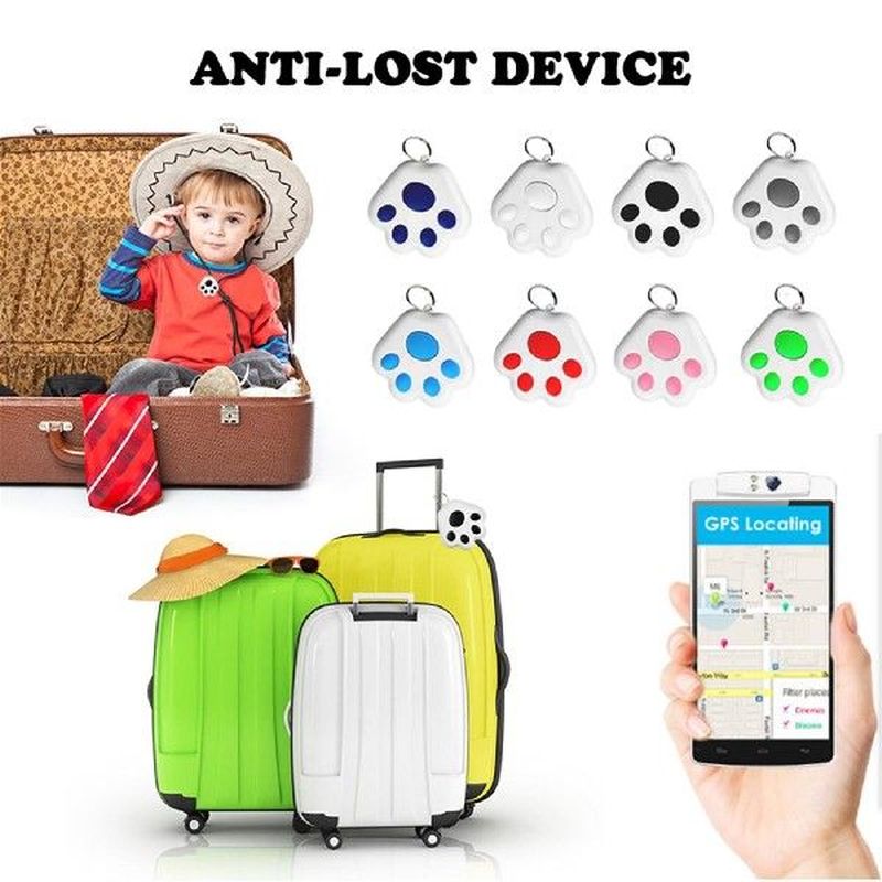 4 Pcs New Smart Tag Wireless Bluetooth Tracker Child Bag