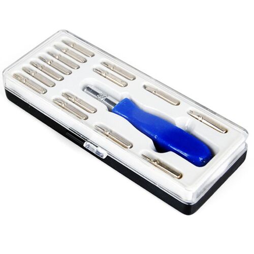 15pcs Torx T5 T6 T8 T10 T15 Bit Removing Tool Kits Screw Dri