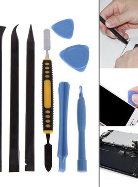 8 Pieces DIY Phone Pry Tool RepKit Set With Tape for Cell Ph