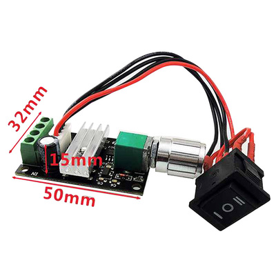 3A DC6V~28V Motor Speed Controller PWM Speed Control Regulat