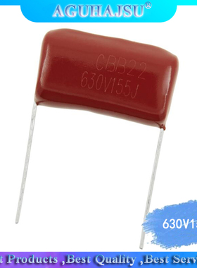 10PCS 630V155J 1.5UF Pitch 20mm 630V 155 155J 1500nf CBB Pol