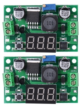 2x LM2596S DC-DC Buck Converter Power Supply Step Down Modul