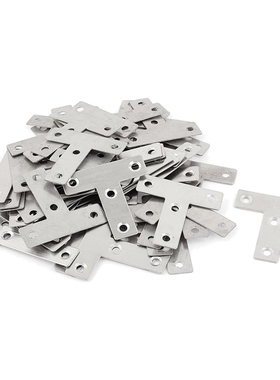 50mm Flat T Shape Corner Braces Angle Brackets 50pcs
