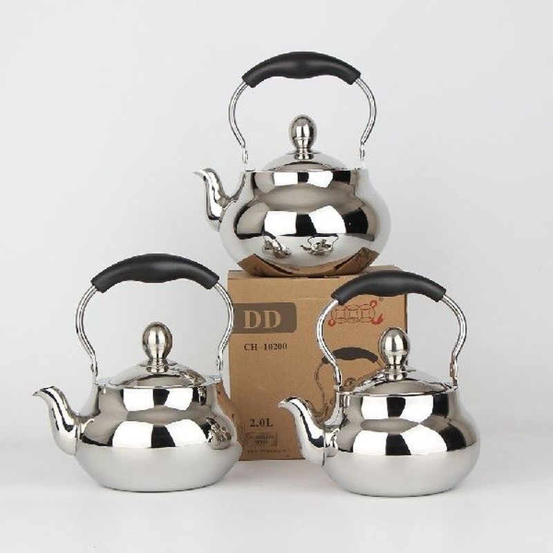 Kitchen Cookware Water Kettles Round 304 Stainless Steel