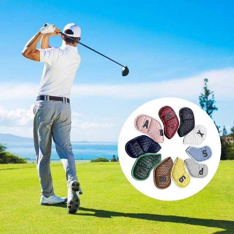 10x Premium Golf Irons Headcover Set ,Head Cover