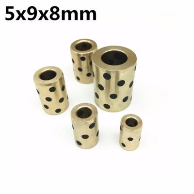 5x9x8 mm linear graphite copper set bearing copper bushing o