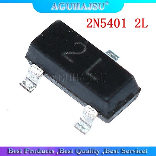 100PCS 2N5401 2L MMBT5401 2L SOT23-3 SOT23 Bipolar Transisto