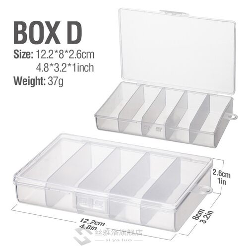 Fishing Tackle Box Compartts Storage Case for Carp Fishing A
