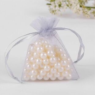 50pcs 7x9cm Organza Gift Bags Jewelry Packaging Bag Wedding