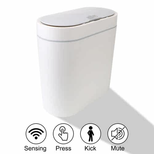 Automatic Garbage Buckets 8L For Household Bathroom Kitchen