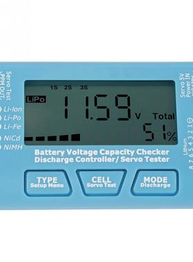 LCD Battery Voltmeter Balance Discharge Meter Battery Balanc