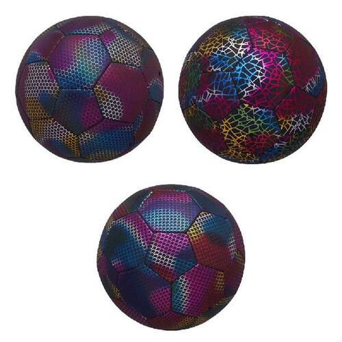 Reflective Soccer Ball Luminous Night Glowing Footballs