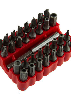 33pcs Torq Torx Hex Star Spanner Tri Wing Holder Security Ta