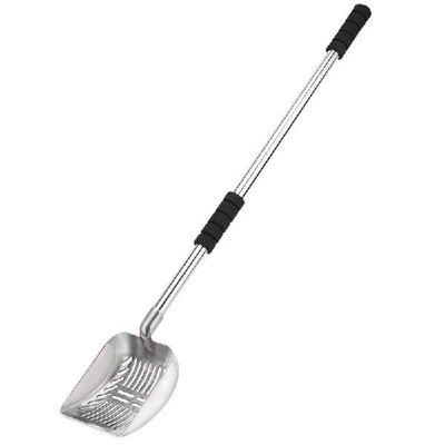 Metal Cat Litter Scoop With Deep Shovel And Long Handle