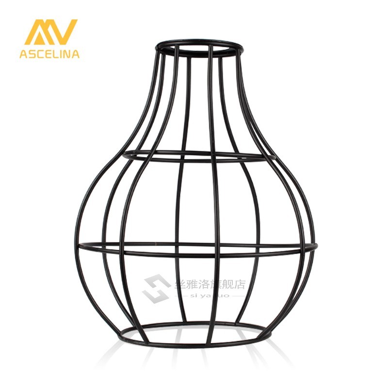 Lron Lampshade Pendant Light Lamp shade Loft DIY Metal Cage