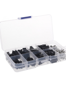 25 Sets Kit 2P 3P 4P 2.54mm Pitch Female Male Header Connect