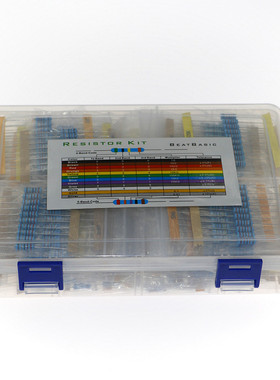 860Pcs/Box 86Values Each 10Pcs Metal Film Resistor 1% 1W Ass