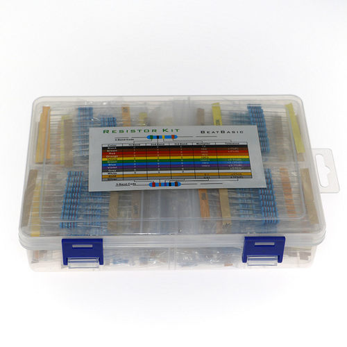 860Pcs/Box 86Values Each 10Pcs Metal Film Resistor 1% 1W Ass