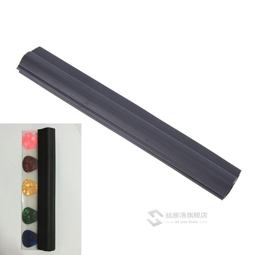 2020 Black Rubber Electronic Guitar Pick Holder Music Microp