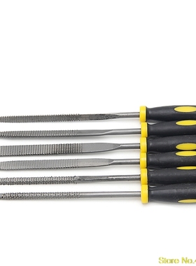 6Pcs 180mm Mini Metal Filing Rasp Needle File Wood Tools Han
