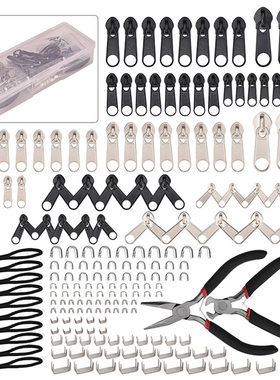 Zipper Repair Kit Slider Rescue Universal Zippers Clothes