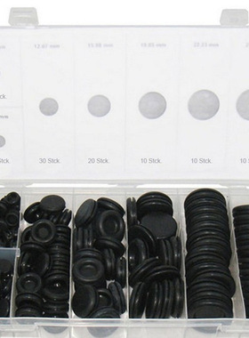 170Pcs Rubber Grommet Firewall Hole Plug Set Electrical Wire