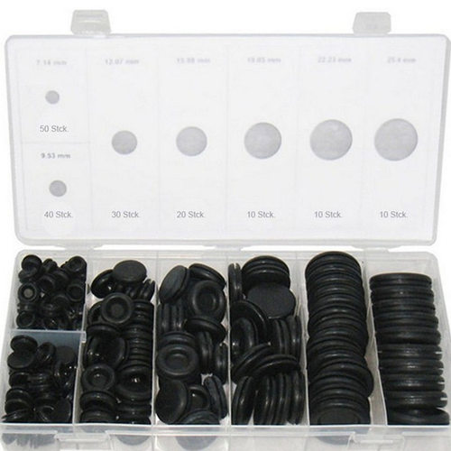170Pcs Rubber Grommet Firewall Hole Plug Set Electrical Wire