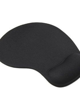 Black Comfort Wrist Silicone Gel Rest Support Mat Mouse Mice
